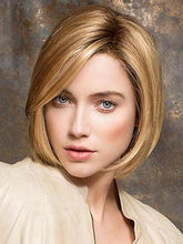 Load image into Gallery viewer, Blond Hair Fluffy Staight Hair Oblique Bangs Short Hair
