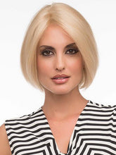 Load image into Gallery viewer, Blond Hair Fluffy Straight Hair Oblique Bangs Short Hair
