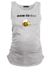 Load image into Gallery viewer, Maternity Bee Pattern Printed Sleeveless Vest T-Shirt
