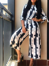 Load image into Gallery viewer, Women's Fashion Personality Printed Loose Jumpsuit
