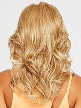 Load image into Gallery viewer, Blond Hair Fluffy Curls Hair Oblique Bangs Long Hair
