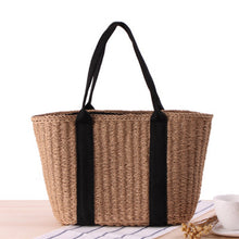 Load image into Gallery viewer, Simple Hand-Woven Large Capacity Women's Bag

