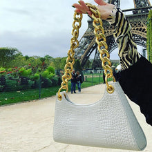 Load image into Gallery viewer, Fashion Retro Leather Chain Handbag
