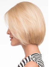 Load image into Gallery viewer, Blond Hair Fluffy Straight Hair Oblique Bangs Short Hair
