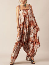 Load image into Gallery viewer, Women's Fashion Color Tie-Dye Suspender Jumpsuit
