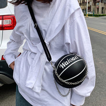 Load image into Gallery viewer, Fashion Chain Basketball Handbag
