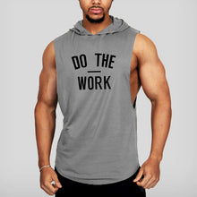 Load image into Gallery viewer, Men's Fashion Letter Printed Loose Sleeveless Hooded Vest
