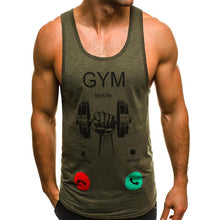 Load image into Gallery viewer, Casual Letter Printed Muscular Men's Vest
