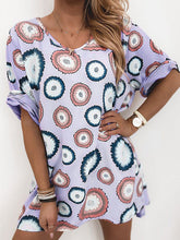 Load image into Gallery viewer, Women's Casual Flower Print T-Shirt
