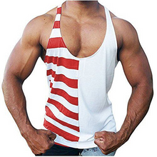 Load image into Gallery viewer, Men's Fashion Flag Printed Sports Vest
