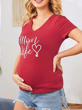 Load image into Gallery viewer, Maternity Casual and Comfortable Short-sleeved T-shirt
