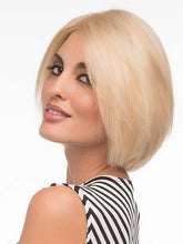 Load image into Gallery viewer, Blond Hair Fluffy Straight Hair Oblique Bangs Short Hair
