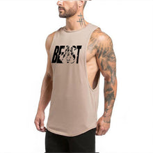 Load image into Gallery viewer, Cotton Vest Round Neck Men's Tops
