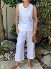 Load image into Gallery viewer, Sweat-Absorbing Lapel Sleeveless Women's Suits
