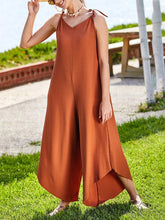 Load image into Gallery viewer, Women's Fashion Solid Color Vest Straps Jumpsuit
