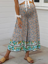 Load image into Gallery viewer, Features Leisurely Printing Loose Maternity Bottom
