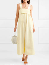 Load image into Gallery viewer, Women's Fashion Stitching Sleeveless Jumpsuit
