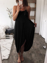 Load image into Gallery viewer, Women's Solid Color Knitted Loose Irregular Dress
