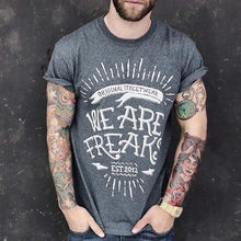 Load image into Gallery viewer, Retro Rock Casual Loose Short Sleeves
