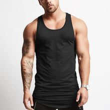 Load image into Gallery viewer, Men's Solid Color Cotton Sleeveless Sports Vest
