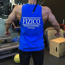 Load image into Gallery viewer, Letter Printed Sports Vest Men's Tops
