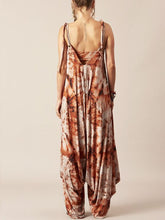 Load image into Gallery viewer, Women's Fashion Color Tie-Dye Suspender Jumpsuit
