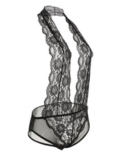 Load image into Gallery viewer, Lace Sexy Lace Perspective Sexy Bodysuit
