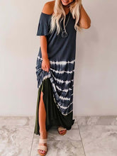Load image into Gallery viewer, Tie-dye Gradient Casual Long Skirt
