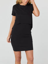 Load image into Gallery viewer, Maternity Casual Comfortable Pure Color Nursing Dress
