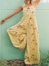 Load image into Gallery viewer, Loose Sleeveless Cotton Linen Women's Jumpsuits
