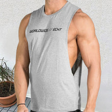 Load image into Gallery viewer, Breathable Slim Leisure Sports Vest Men's Tops
