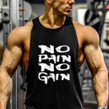 Load image into Gallery viewer, Men's Casual Cotton Letter Printed Sports Vest
