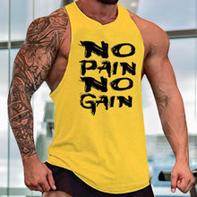 Load image into Gallery viewer, Men's Casual Cotton Letter Printed Sports Vest
