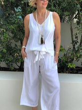 Load image into Gallery viewer, Cool Ice Silk Sleeveless Plue Size Women's Suits
