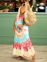 Load image into Gallery viewer, Maternity Sexy Tie-dye Slim Strapless Dress
