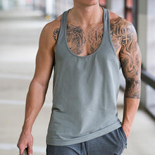 Load image into Gallery viewer, Casual Vest Cotton Sweat-Absorbent Men's Tops
