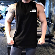 Load image into Gallery viewer, Letter Printed Sports Vest Men's Tops
