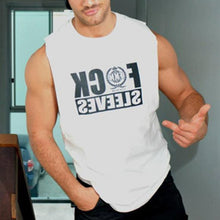 Load image into Gallery viewer, Loose Fitness Vest Pure Cotton Men's Tops
