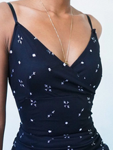 Load image into Gallery viewer, Women's Sexy V-Neck Print Mini Dress
