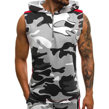 Load image into Gallery viewer, Casual Sports Hooded Vest

