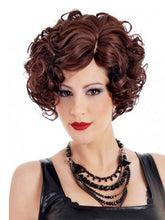 Load image into Gallery viewer, Small Roll of Wine Red Wig
