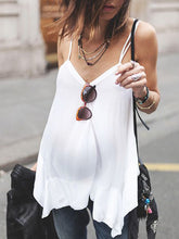 Load image into Gallery viewer, V-neck Sleeveless Loose Maternity Top
