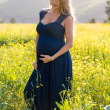 Load image into Gallery viewer, Lace Sleeveless Temperament Party Maternity Dress
