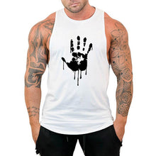 Load image into Gallery viewer, Men's Cotton Loose Sleeveless Fitness Vest
