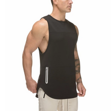 Load image into Gallery viewer, Men's Casual Zipper Sleeveless Sports Vest

