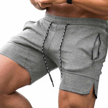 Load image into Gallery viewer, Men's Multicolor Fashion Zipper Pocket Drawstring Shorts

