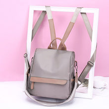 Load image into Gallery viewer, Anti-Theft Nylon Waterproof Backpack Women's Bag
