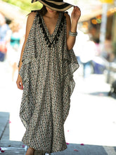 Load image into Gallery viewer, Oversize Loose Open Back  Holiday Women's Dress
