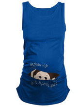 Load image into Gallery viewer, Maternity Casual Month Fun Print Sleeveless T-shirt  

