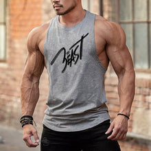 Load image into Gallery viewer, Men's Sports Leisure Letter Split Cotton Vest
